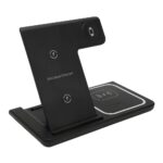 Extralink Wireless Charger, 3-in-1 Multifunction Charging Station, Black