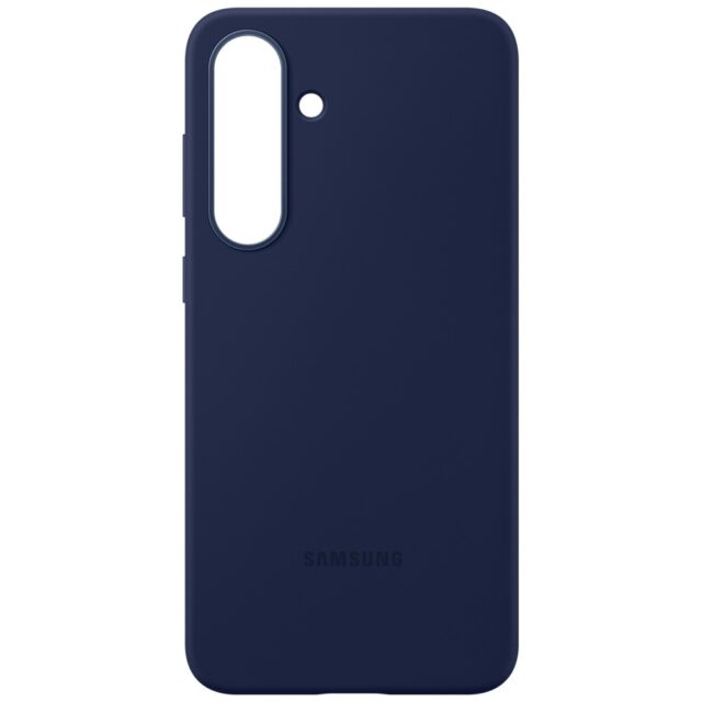 Samsung Silicone Case for Galaxy S25 FE Dark Blue - imagine 4