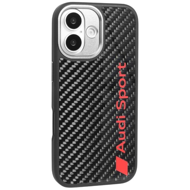 Case Audi R8 Carbon Fiber MagSafe for iPhone 17 black - imagine 2