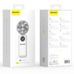 Handheld fan AWEI F39 Fast Ice white - imagine 8