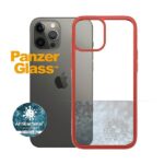 PanzerGlass ClearCase iPhone 12 Pro MaxMandarin Red AB - imagine 5