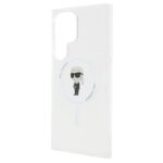 Karl Lagerfeld KLHMS23LHFCKNOT S23 Ultra S918 transparent hardcase IML Ikonik MagSafe - imagine 6