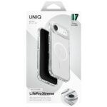 UNIQ LifePro Xtreme Case for iPhone Air Magclick Charging Clear/Glitter - imagine 6