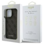 Guess GUHCP16XGF4GBR iPhone 16 Pro Max 6.9" brown hardcase 4G Charms Collection - imagine 8