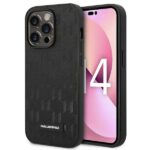 Karl Lagerfeld KLHCP14XSAKLHPK iPhone 14 Pro Max 6,7" hardcase black Saffiano Mono Metal Logo