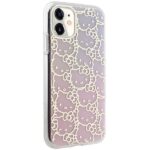 Hello Kitty HKHCN61HCHPEP iPhone 11 / Xr 6.1" Pink Hardcase IML Gradient Electrop Crowded Kitty Head - imagine 4