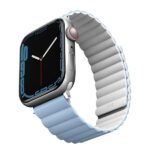 UNIQ Revix Strap Apple WatchSeries1-8/SE1/2/3/Ultra1/2/3 42/44/45/49mm Reversible Magnetic blue - imagine 3