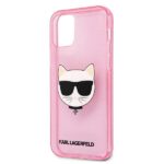 Karl Lagerfeld KLHCP12LCHTUGLP iPhone 12 Pro Max 6,7" pink hardcase Glitter Choupette - imagine 6