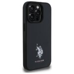 US Polo USHCP15XPGEK iPhone 15 Pro Max 6,7" black Leather Embroidered DH Color - imagine 4
