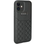 Audi Genuine Leather iPhone 12 / 12 Pro 6.1" black hardcase AU-TPUPCIP12P-Q8/D1-BK - imagine 2