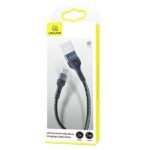USAMS Braided U55 2A microUSB Cable black 1m SJ450USB01 (US-SJ450) - imagine 10