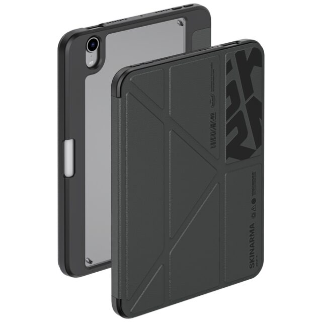 Case Skinarma Spunk Pewter for iPad mini (A17 Pro) 2024 green - imagine 2