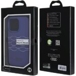 Audi IML MagSafe Case iPhone 13 Pro / 13 6.1" navy blue hardcase AU-IMLMIP13P-A6/D3-BE - imagine 4
