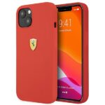 Ferrari FESSIHCP13SRE iPhone 13 mini 5,4" red hardcase Silicone