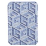 Guess Wallet Card Slot GUWMSHGCFSEB MagSafe GCube stripe blue - imagine 4