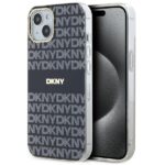 DKNY DKHMP14SHRHSEK iPhone 14 / 15 / 13 6.1 inch black hardcase IML Mono & Stripe MagSafe