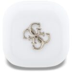 TWS Guess 4G Metal Logo headphones white - imagine 2