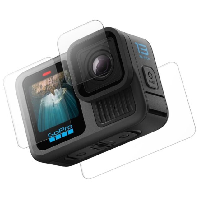 Tempered glass Spigen Glas.TR Slim for GoPro Hero 13 2pcs - imagine 4