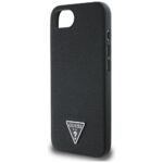 Case Guess Grained Triangle MagSafe for iPhone 16e black - imagine 6
