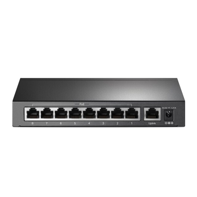 TP-Link TL-SF1009P | Switch | 9x RJ45 100Mb/s, 8x PoE, 65W - imagine 2
