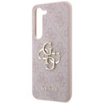 Guess GUHCSA554GMGPI A55 A556 pink hardcase 4G Big Metal Logo - imagine 6