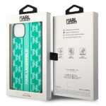 Karl Lagerfeld KLHCP14MPGKLSKN iPhone 14Plus / 15 Plus 6,7" hardcase green Monogram Stripe - imagine 8