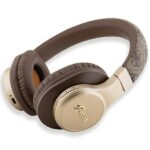 Guess Bluetooth on-ear headphones GUBH604GEMW brown 4G Script - imagine 3