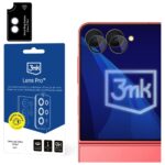 Camera Lens Protector 3MK Lens Protection Pro for Samsung Galaxy Z Flip7 black 1pc