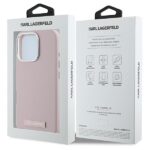 Karl Lagerfeld KLHMP16LPGMSRPP iPhone 16 Pro 6.3" pink hardcase FW Metal Plate MagSafe - imagine 8