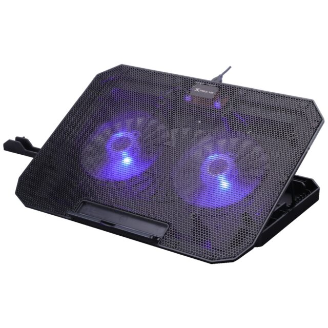 Cooling pad for laptop XTRIKE ME FN-818 black - imagine 3