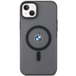 Case BMW BMHMP14MDSLK iPhone 14 Plus / 15 Plus 6.7" black hardcase Signature MagSafe - imagine 3