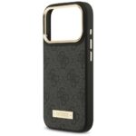 Guess 4G Logo Plate MagSafe Case for iPhone 17 Pro Black - imagine 6