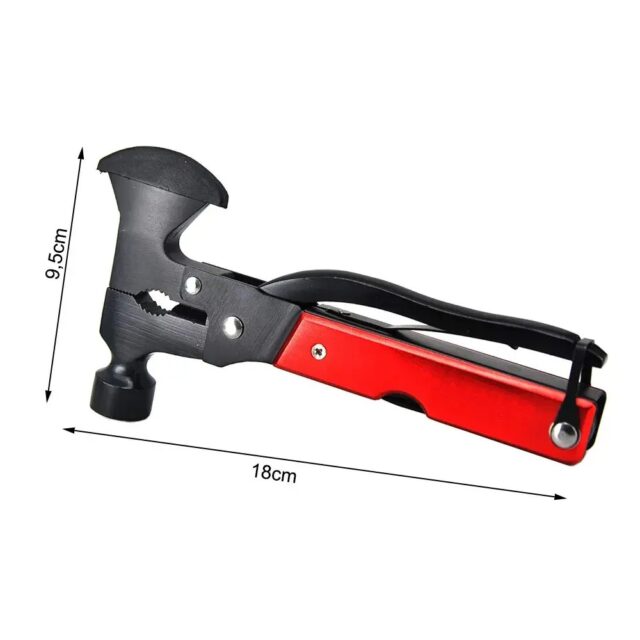 Extralink | Multitool | hammer, axe, pliers, 17in1 - imagine 3