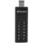 External drive Verbatim Keypad Secure USB 3.2 Gen 1 32GB black 49427 - imagine 4