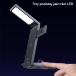 USAMS 3-in-1 wireless charger with lamp 15W black CD181WXC01 (US-CD181) - imagine 5