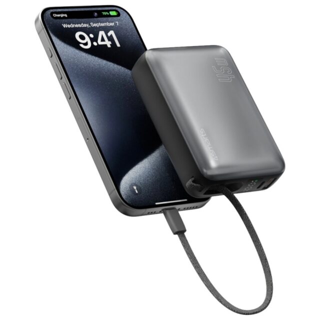 Power bank 4smarts Enterprise Compact 20000mAh 45W gray - imagine 3