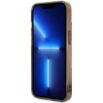 Guess GUHCP14SHGPLHC iPhone 14 / 15 / 13 6.1" ochre hardcase Porcelain Collection - imagine 5