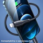 USAMS U68 Lightning 2A Fast Charge 1m blue SJ500USB03 (US-SJ500) - imagine 5