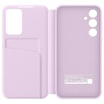Samsung EF-ZA356CVEGWW A35 5G A356 lavender Smart View Wallet Case - imagine 5