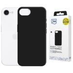 3MK Hardy MagSilicone Case for Apple iPhone 16e Black