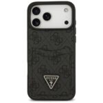 Case Guess 4G Double Card Triangle for iPhone 17 Pro Max black - imagine 3