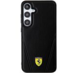 Ferrari FEHMS24SP3BAK S24 S921 black hardcase Hot Stamp V Lines MagSafe - imagine 3