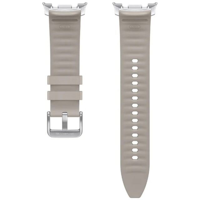 Band Samsung Hybrid for Galaxy Watch8 Classic (S/M/L) taupe - imagine 2