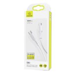 USAMS U43 USB-C to USB-C 100W PD Fast Charge 5A 1.2m white SJ459USB02 (US-SJ459) - imagine 9