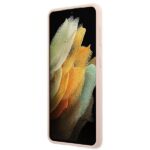 Guess GUHCS21MLSVSPI S21+ G996 pink hardcase Script Vintage - imagine 5