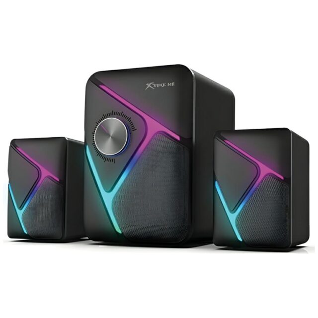 XTRIKE ME 2.1 Stereo Gaming Computer Speaker Set SK-610 Black - imagine 4