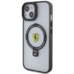 Ferrari FEHMP15MUSCAH iPhone 15 Plus /14 Plus 6.7" transparent hardcase Ring Stand 2023 Collection M - imagine 2