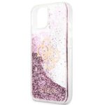 Guess GUHCP13SLG4GPI iPhone 13 mini 5,4" pink hardcase 4G Big Liquid Glitter - imagine 6