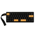 Mechanical keyboard Epomaker TH40 Wisteria Linear Switch black-gold