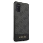 Guess GUHCA41G4GLGR A415 A41 grey hard case 4G Stripe Collection - imagine 5